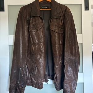Dark Brown Leather Jacket